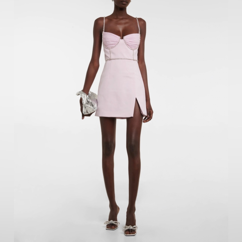 Never worn beautiful embellished mini dress